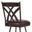 Tabouret de bar pivotant à hauteur de comptoir ou de bar avec repose-pieds Derya-8322647-8341295