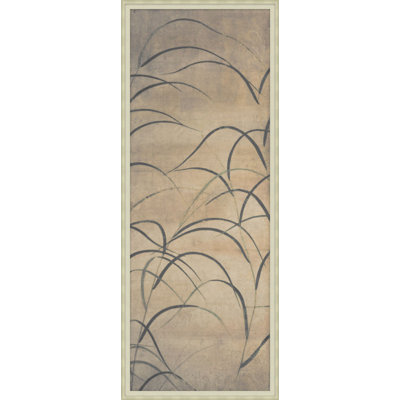 Chinese Grass 8 Framed Print Canvas