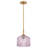 Lisette Small Pendant Light with Ribbed Glass-496385616
