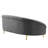 Camber 41.5" Velvet Flared Arm Curved Sofa-1653945247