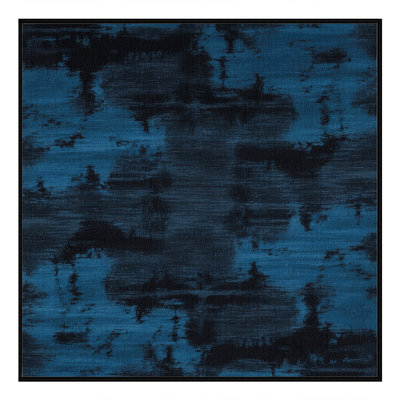 Tapis abstrait gris lavable à la machine