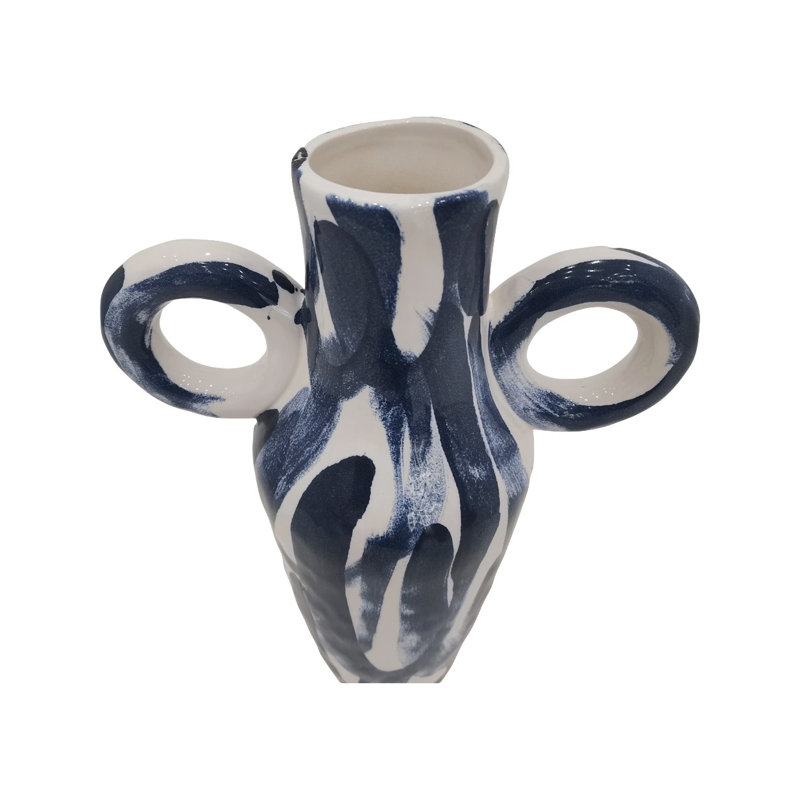 Vase Jill Key, 17.5" H x 7.875" W x 7.875" D