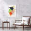 «Vibrant Abstract Gestures», art abstrait coloré et audacieux-129478067