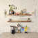 Malina 2 Piece Pine Floating Shelf