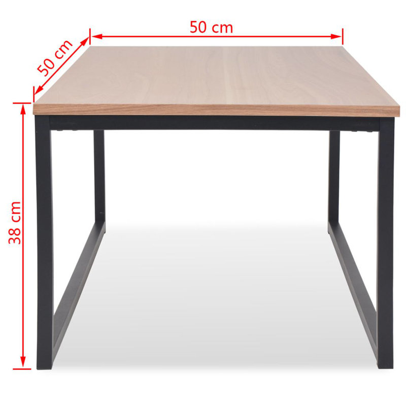 Frame Nesting Tables Coffee Table with Storage