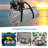 Inflatable Floating Large Dog  Water Ramp Ladder for Pools, Docks, Boats with Anti-Slip Mat