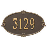 Monte Carlo Personalized Standard 1-Line Wall Address Plaque