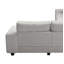 78.7" Modular Wooden Frame Double Sofa with Armrest Storage
