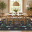 Tapis lavable Peacock Botanical-130759019-130766644