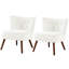 72 cm Wide Velvet Wingback Accent Chair with Button-Tufted Back-591419224