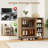 Shoe Storage Cabinet With Flip Doors Adjustable And Removable Shelves For Entryway