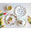 Language Of Flowers Bone China Cappuccino Cup