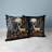 Reindeer Winter Heart Reversible Throw Pillow-101195403