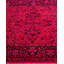 Tapis rose noué à la main de conception unique Holsworth - rose