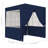 vidaXL Party Tent Blue Polyethylene 8.2 x 8.2 feet Foldable Party Tent-56165119-95210504