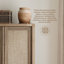 Armoire de rangement 66,9 po avec poignée en bois massif Retro Minimalisme-760895923
