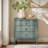 Elfine Traditional 3-Drawer Curved End Table with Pull-out Shelf and Simple Assembly and Charging Station-739276015