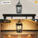 3 Light 16.4''H Iron Outdoor Hanging Lantern