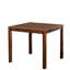 Five-piece Dining Table Set with Square Table and Slat Back Chairs, 4 Chairs with 1 Table for Dining Room-129760005-129760006-129760008-129760014-129760016