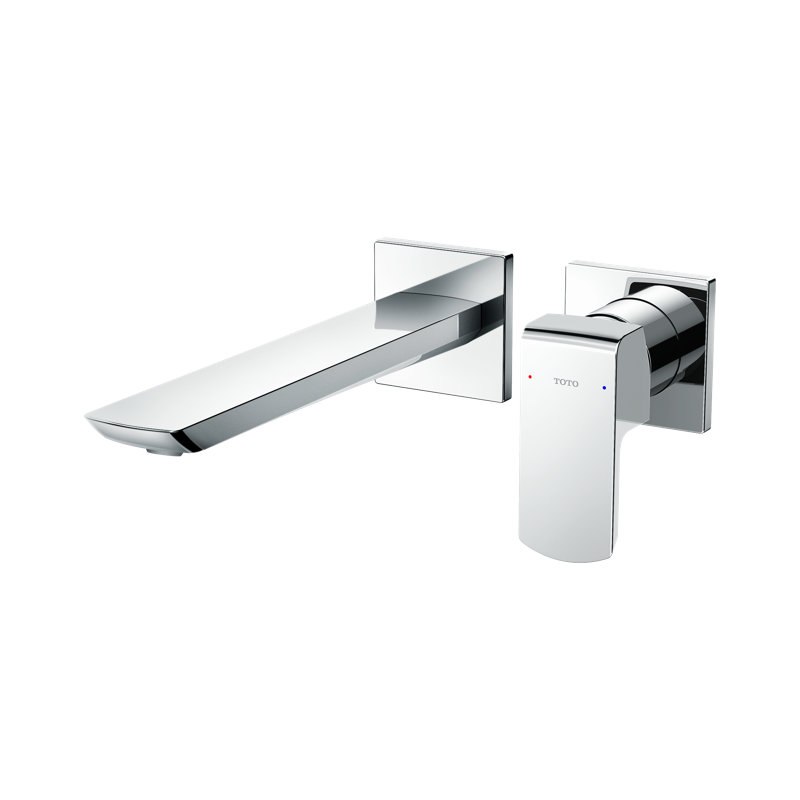 TOTO® GR 1.2 GPM Wall-Mount Single-Handle Bathroom Faucet with COMFORT GLIDE™ Technology, Polished Chrome