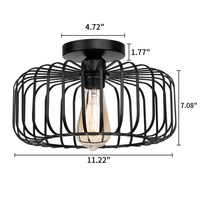 Semi Flush Mount Ceiling Light