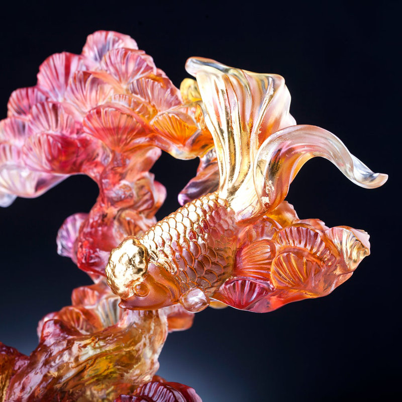 A Window into Zhuangzi's World Art Fish Sculpture