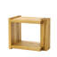 Jullian 55cm W Solid Wood Bedside Table