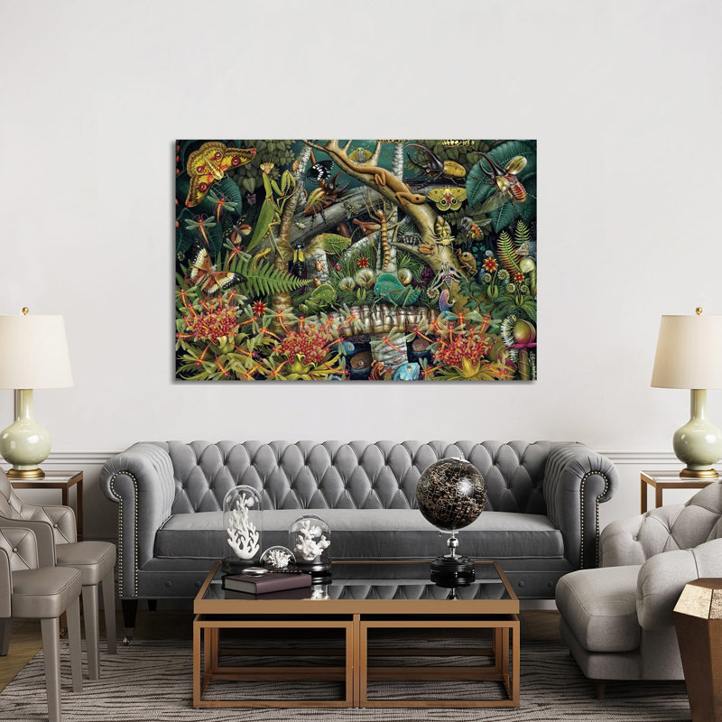 Mantis Mundi by R.S. Connett - Wrapped Canvas Print, 66.04 cm H x 45.72 cm W