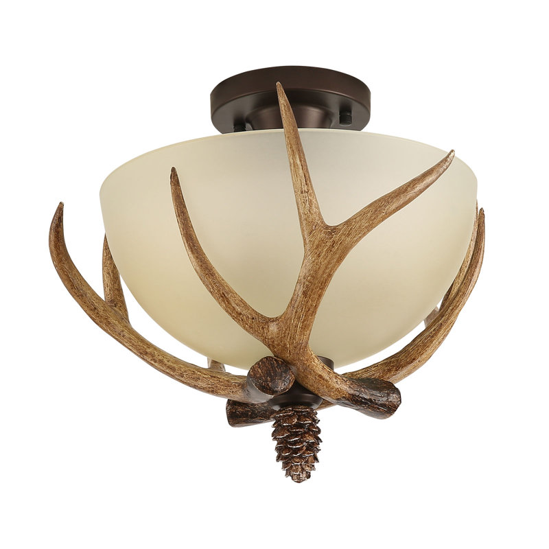 Plafonnier semi-encastré 3 lumières Ailsun 14,17 po