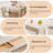Cream White Rectangle Sintered Stone Writing Desk-789162258