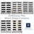 Eastcote Striped Room Darkening Grommet Curtains-1209386283-1209386282