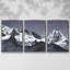 "Moonlit Mountain Range I", peinture sur toile 3 pièces-1939753066-1939753107
