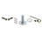 Meadows Plate Single Dummy with Parlour Lever-15389857