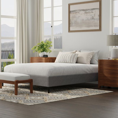 Black And Grey Queen Bed