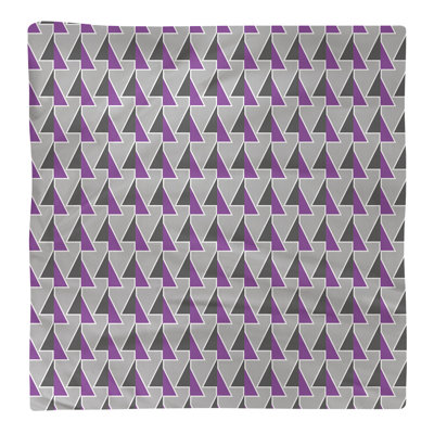 Serviette de table en coton à motif de flèches déplacées
