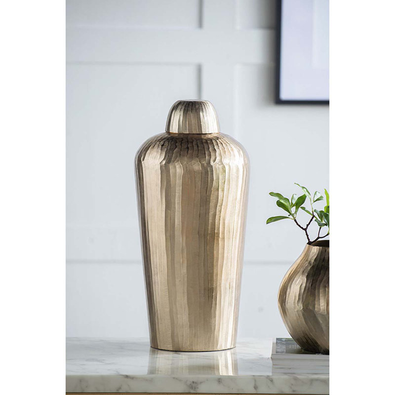 Metal Decorative Urns & Jars