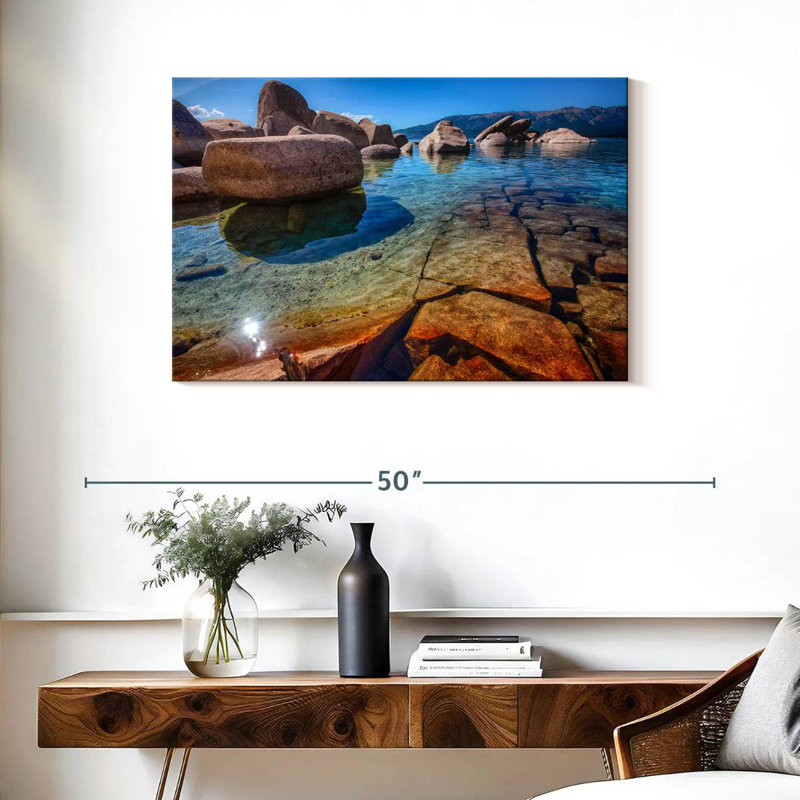 Pierres d'Alvord Lake Tahoe, H 24 po x l 36 po