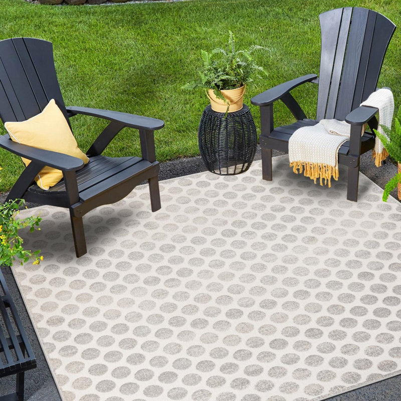 Sabrina Soto Dots Indoor/Outdoor Rug, Square 10'