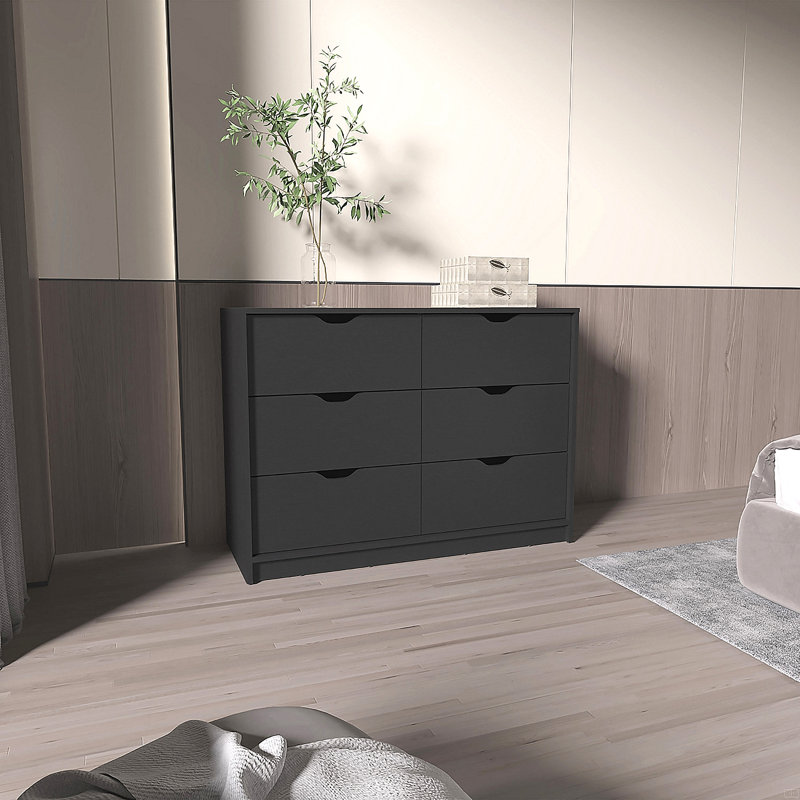 Commode 4 tiroirs, Blanc