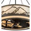 Mountain Range Downrod Ceiling Fan