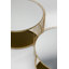 Coffee Table Wire Double Brass