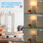 Ensemble de 2 lampes de table 22 po pour chambre à coucher-117646565-117646561