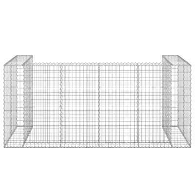 Silver Metal Fence Panel
