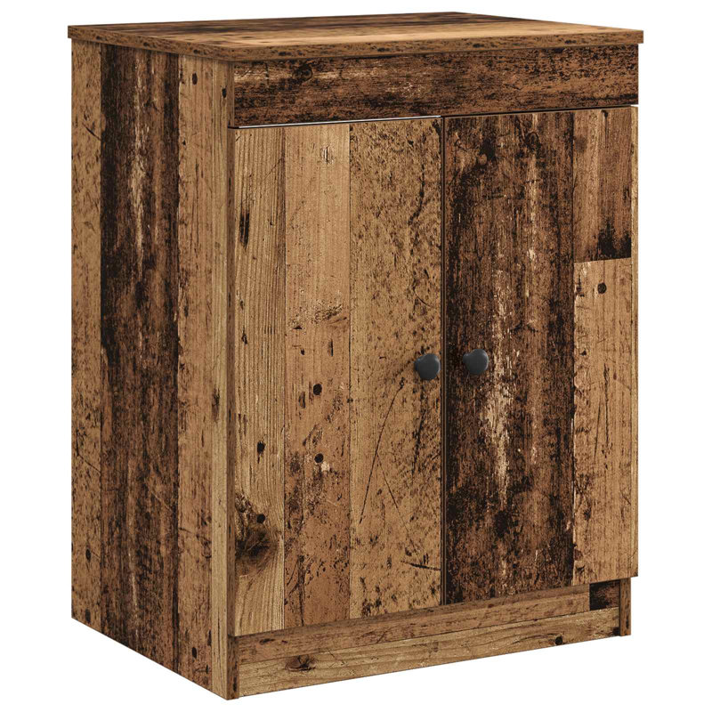 54cm Bathroom Vanity Base Only, Old Wood