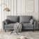 2 Seater Linen Loveseat