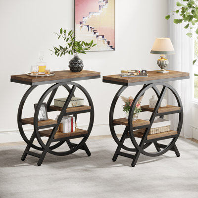 Side Table with Storage