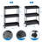 23.5'' H x 15.4'' W Utility Cart with Wheels