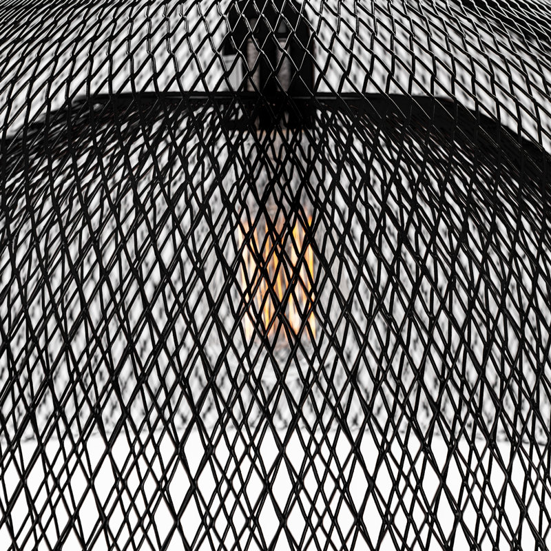 Gagliano 1 - Light Pendant, Black, 20.1" H x 18" W x 18" D