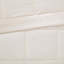 Très grande couverture en duvet synthétique avec bordure en satin ivoire-118023347-118023352