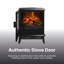Dimplex 44 cm W Black Electric Stove with 6824 BTU